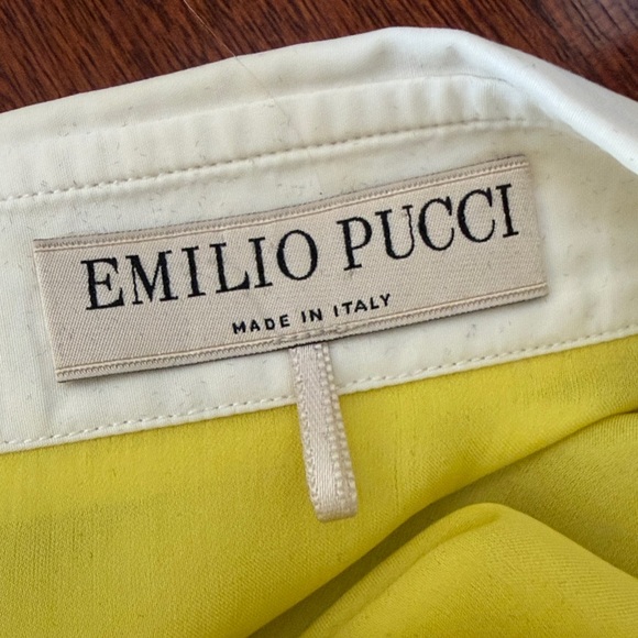 Emilio Pucci Vibrant Yellow Fabric - Picture 2 of 10